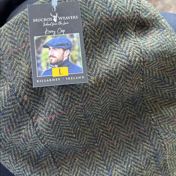 Mucros Weavers Tweed Cap Killarney Ireland - Picture 8 of 11